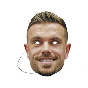 Liverpool FC Jordan Henderson Face Mask / Multicolored